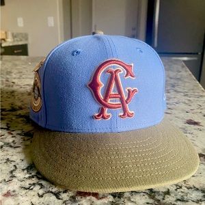 California Angels New Era Hat Club Great Outdoors Edition with pin - Size 7 3/8